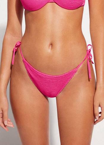Dámské Spodní Díl Bikin Calzedonia String Miami Růžové | CZ2584WY